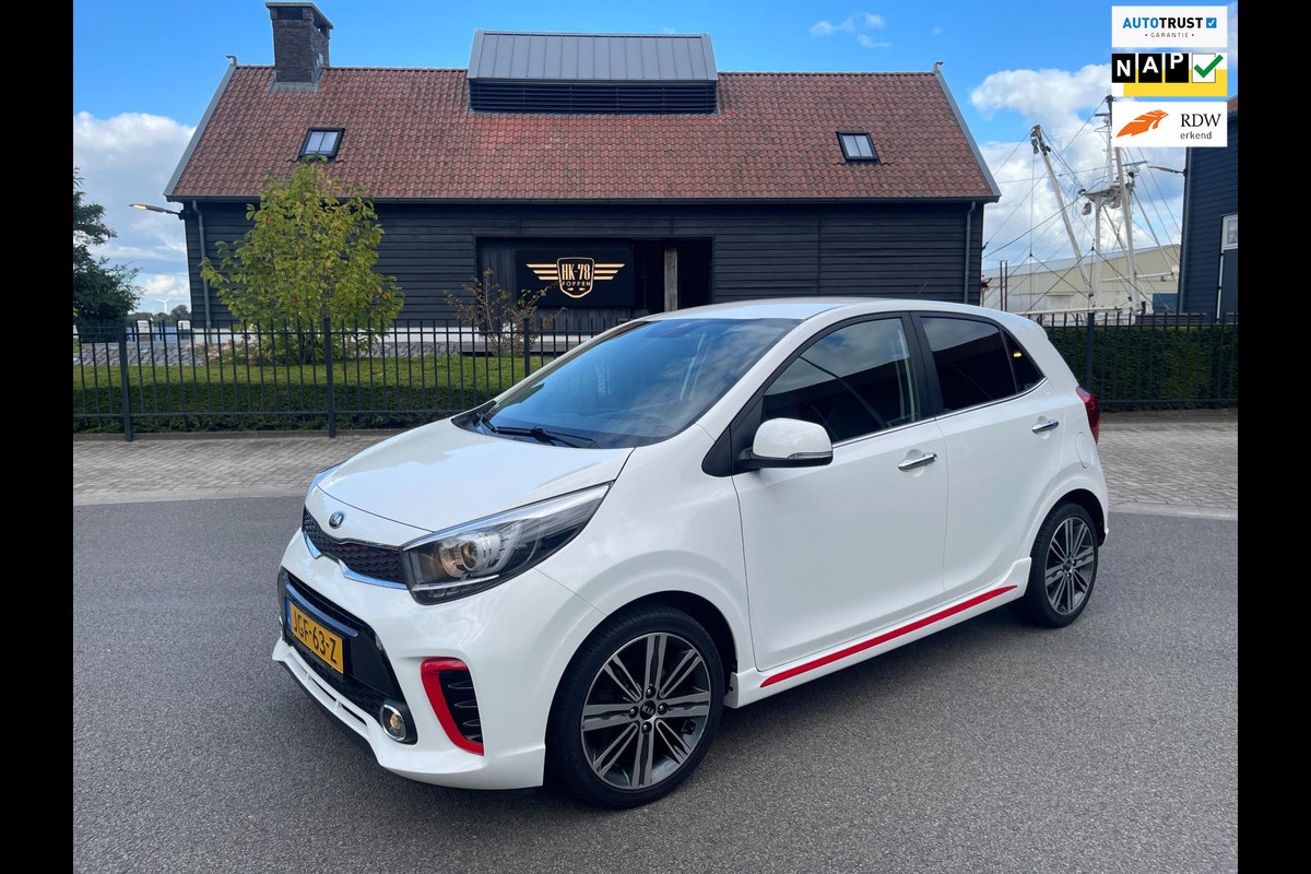 Kia Picanto 1.2 CVVT GT-Line AIRCO LEER LED-VERLICHTING LM VELGEN