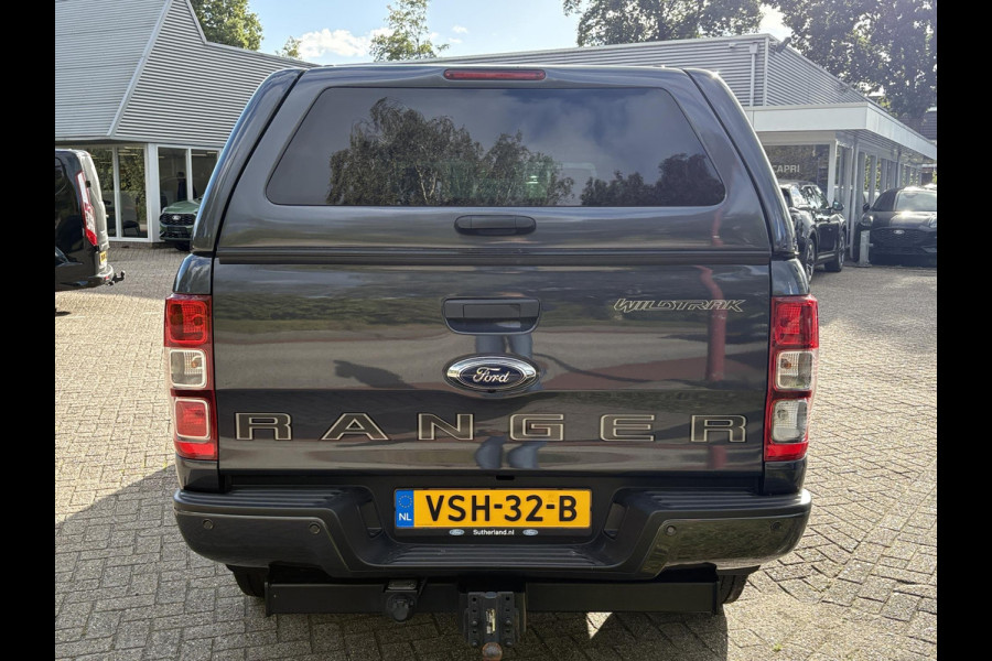 Ford Ranger 2.0 EcoBlue Wildtrak Supercab | SCI | 214pk Automaat | 3.500kg Trekgewicht | Dichte Opbouw | Lederen Bekleding | Adaptieve Cruise | Dealer onderhouden