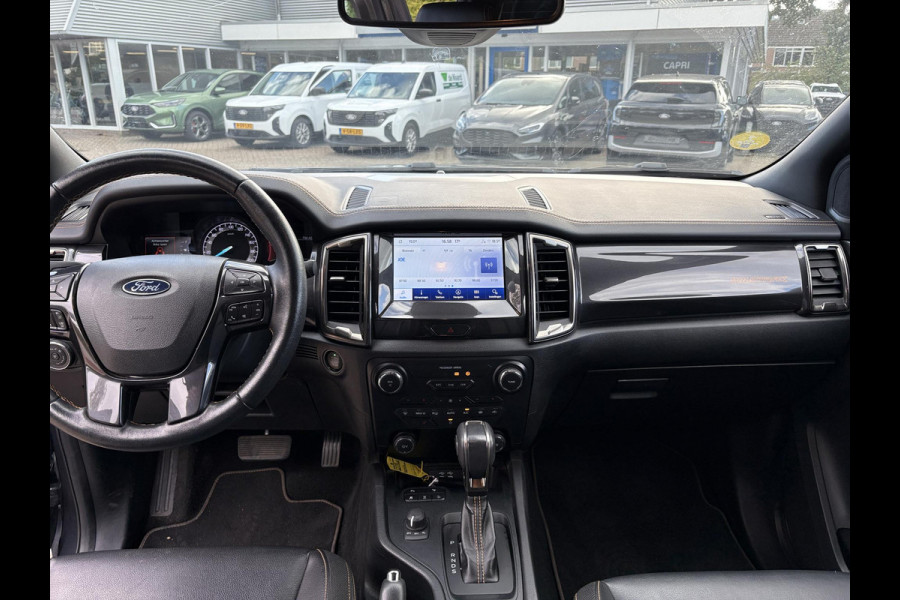 Ford Ranger 2.0 EcoBlue Wildtrak Supercab | SCI | 214pk Automaat | 3.500kg Trekgewicht | Dichte Opbouw | Lederen Bekleding | Adaptieve Cruise | Dealer onderhouden