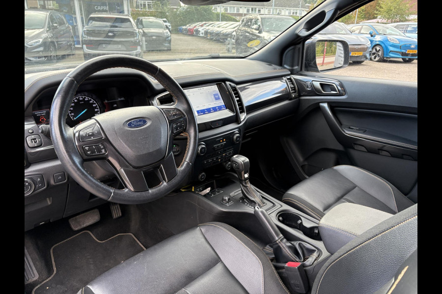 Ford Ranger 2.0 EcoBlue Wildtrak Supercab | SCI | 214pk Automaat | 3.500kg Trekgewicht | Dichte Opbouw | Lederen Bekleding | Adaptieve Cruise | Dealer onderhouden