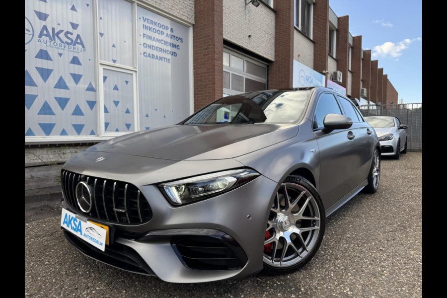 Mercedes-Benz A-Klasse AMG 45 S 4MATIC+ Edition 1 421pk Fabrieksgarantie Pano Burmeister Memory Blindspot