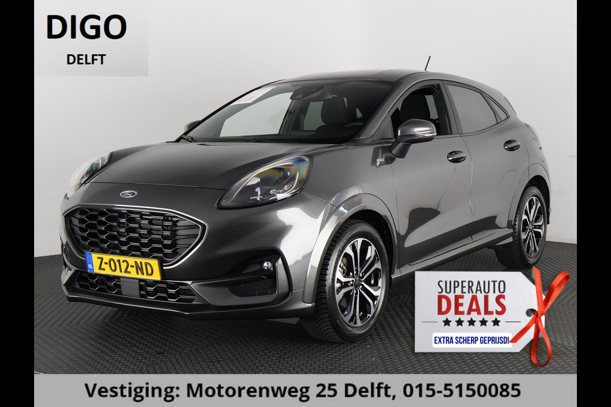 Ford Puma 1.0 HYBRID ST-LINE X NAVI TOT 2032 GARANTIE* . STOEL & STUUR VERWARMING . APPLE CARPLAY & ANDROID AUTO . CRUISE CONTROL .