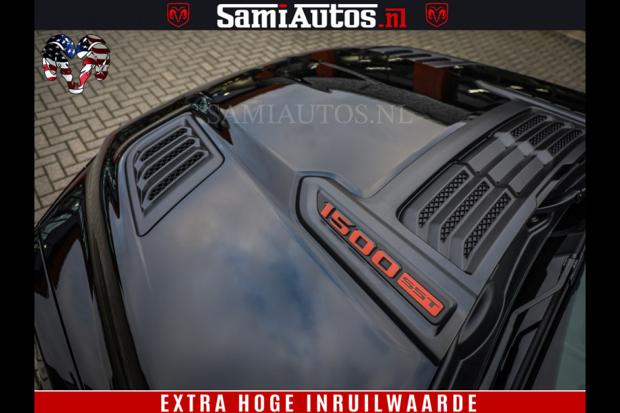 Dodge Ram 1500 Night Premium | Full Option | De Meest Luxe Pick-Up in zijn Klasse | Comfortabele Dubbele Cabine met Royale 5 Zitplaatsen | BPM vrij | Nu Leverbaar uit Voorraad | Voorraad Nr 2200 - 0886