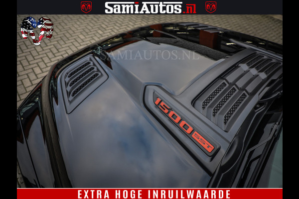 Dodge Ram 1500 Night Premium | Full Option | De Meest Luxe Pick-Up in zijn Klasse | Comfortabele Dubbele Cabine met Royale 5 Zitplaatsen | BPM vrij | Nu Leverbaar uit Voorraad | Voorraad Nr 2200 - 0886