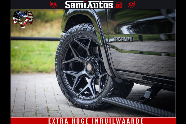 Dodge Ram 1500 Limited Night H.O 540HP 706Nm | Massage + Full Option | De Meest Luxe en Volle Pick-Up in zijn Klasse | Comfortabele Dubbele Cabine met Royale 5 Zitplaatsen | BPM vrij | Nu Leverbaar uit Voorraad | Voorraad Nr 2338 - 5404