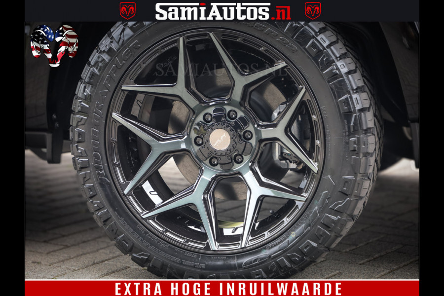 Dodge Ram 1500 Limited Night H.O 540HP 706Nm | Massage + Full Option | De Meest Luxe en Volle Pick-Up in zijn Klasse | Comfortabele Dubbele Cabine met Royale 5 Zitplaatsen | BPM vrij | Nu Leverbaar uit Voorraad | Voorraad Nr 2338 - 5404