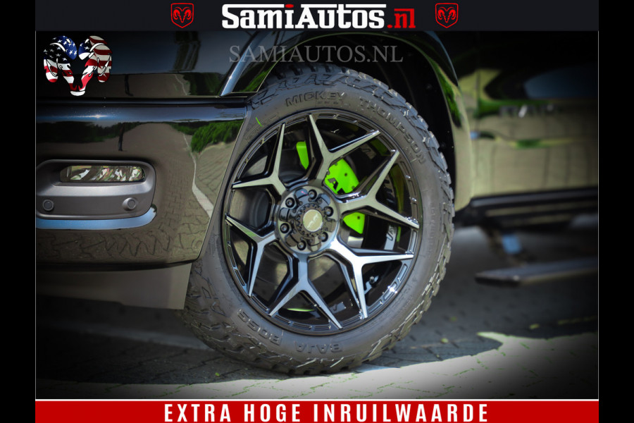 Dodge Ram 1500 Limited Night High Output 540HP 706Nm | Massage + Full Option | De Meest Luxe en Volle Pick-Up in zijn Klasse | Comfortabele Dubbele Cabine met Royale 5 Zitplaatsen | BPM vrij | Nu Leverbaar uit Voorraad | Voorraad Nr 2300 - 7689