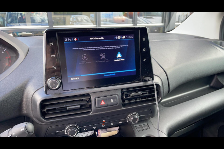 Peugeot Partner 1.5 BlueHDi 100 S&S L1 Navi Airco Cruise Control PDC achter Camera 2-zits