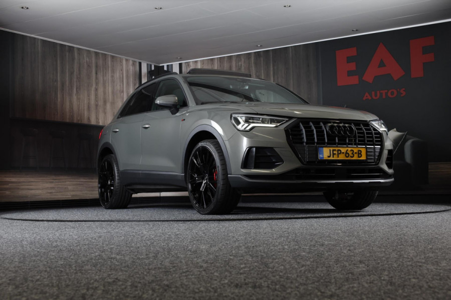 Audi Q3 45 TFSI e S Line Competition / Acc / Lane Assist / Dode Hoek / Open Panoramadak / Led / Virtual Cockpit / Pdc / 21 Inch