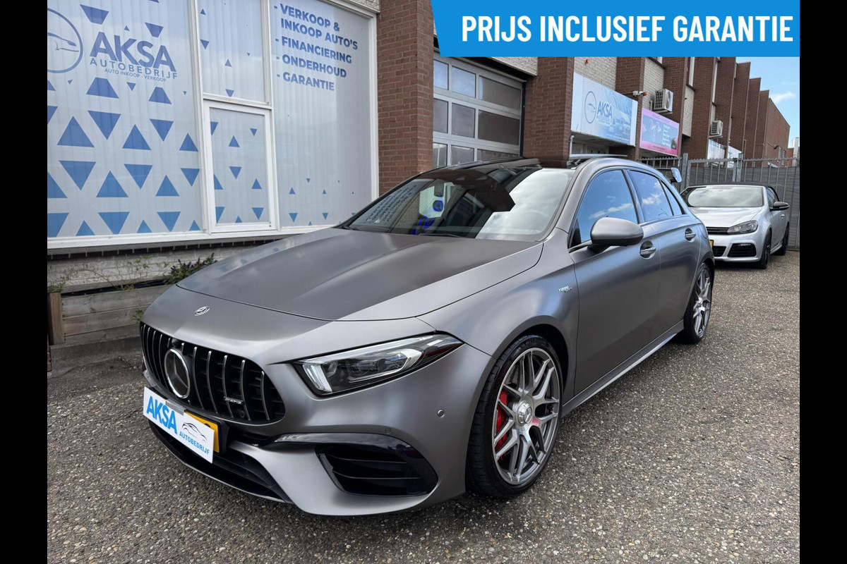 Mercedes-Benz A-Klasse AMG 45 S 4MATIC+ Edition 1 421pk Fabrieksgarantie Pano Burmeister Memory Blindspot