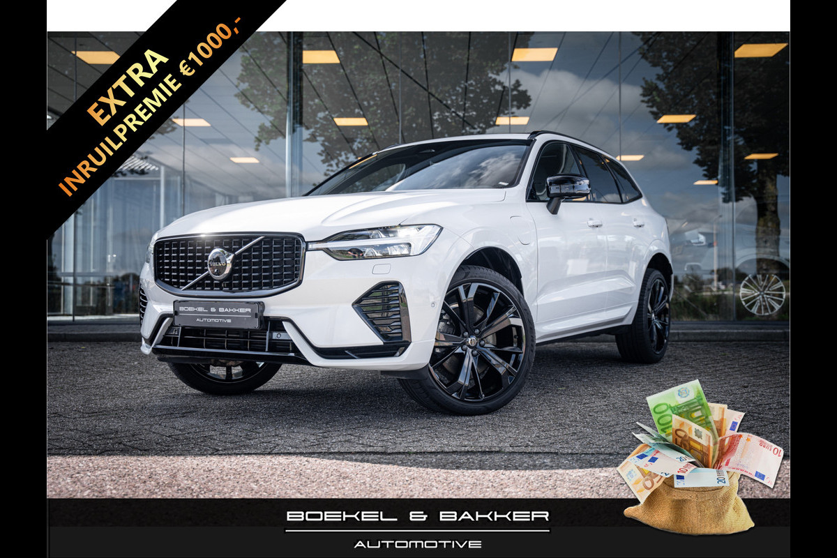 Volvo XC60 2.0 T6 Recharge AWD R-Design ** Luchtvering ** Panodak ** 360 HUD ** Trekhaak