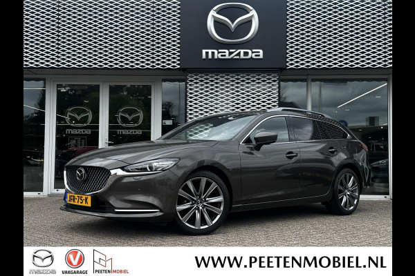Mazda 6 Sportbreak 2.5 SkyActiv-G 194 Luxury | LEER | 360 GRADEN CAMERA | BOSE |