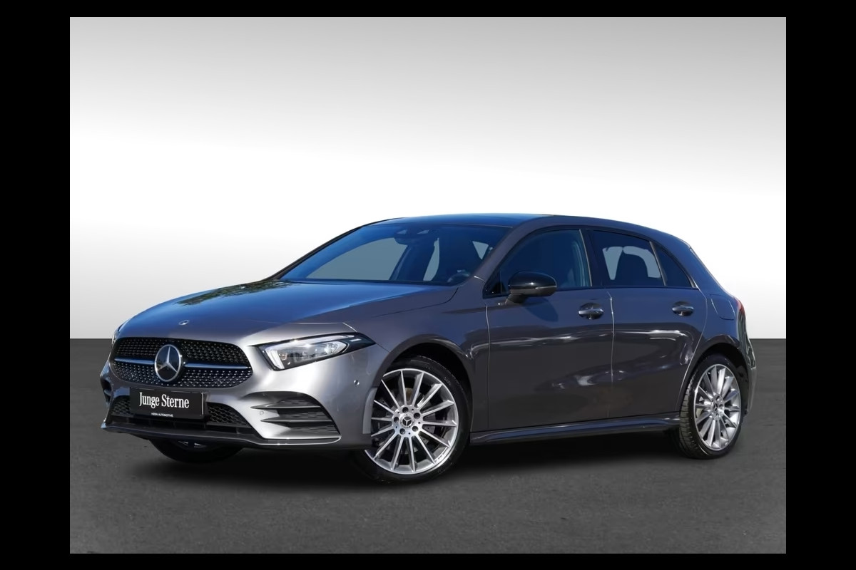 Mercedes-Benz A-Klasse 250e AMG ** LED, MBUX+, LEDER, DISTR, PANO, 2 zone AIRCO, 19-inch LMV, HuD,  ** 1e EIG - UNFALLFREI ** ** INFORMEER OOK NAAR ONZE AANTREKKELIJKE FINANCIAL-LEASE TARIEVEN **