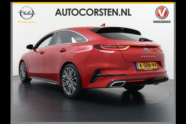 Kia ProCeed 1.5T 160PK AUT-7 GT-Plus Line MHEV Virtual Cockpit Navi Camera Ecc Apple Carplay Android Auto Adap.Cruise Stoel+Bank+Stuurverwar Keyless DAB Lmv 18" Led Dodehoekdetector Rijstrooksensor met correctie Elek.Achterklep Verkeersbord detectie Uitparkeer waarschuwing Zeer compleet! 1e Eigenaar Origineel Nederlandse Auto €37.000,- nieuw