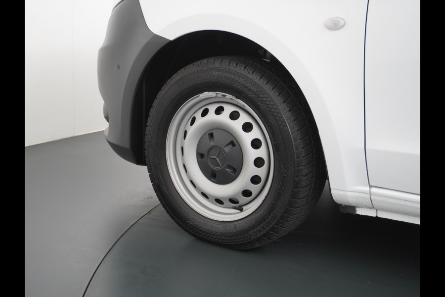 Mercedes-Benz Vito 114 2.2CDI 136PK Automaat DC 6-Persoons Dubbele Cabine Lang Airco Navi Camera Pdc Bluetooth Cruise Control Regen-Lichtsensor Pdc Betonplex Vloer Schuifdeur Imperiaal 1e Eigenaar Euro 6