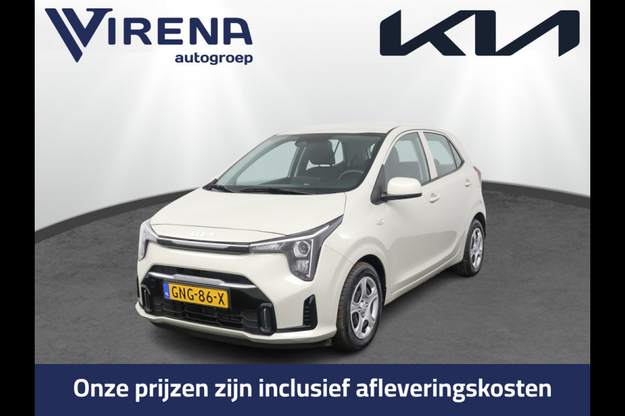 Kia Picanto 1.0 DPI DynamicLine Airco - Apple Carplay/Android Auto - Cruise Control - Navigatie - Fabrieksgarantie tot 10-2031