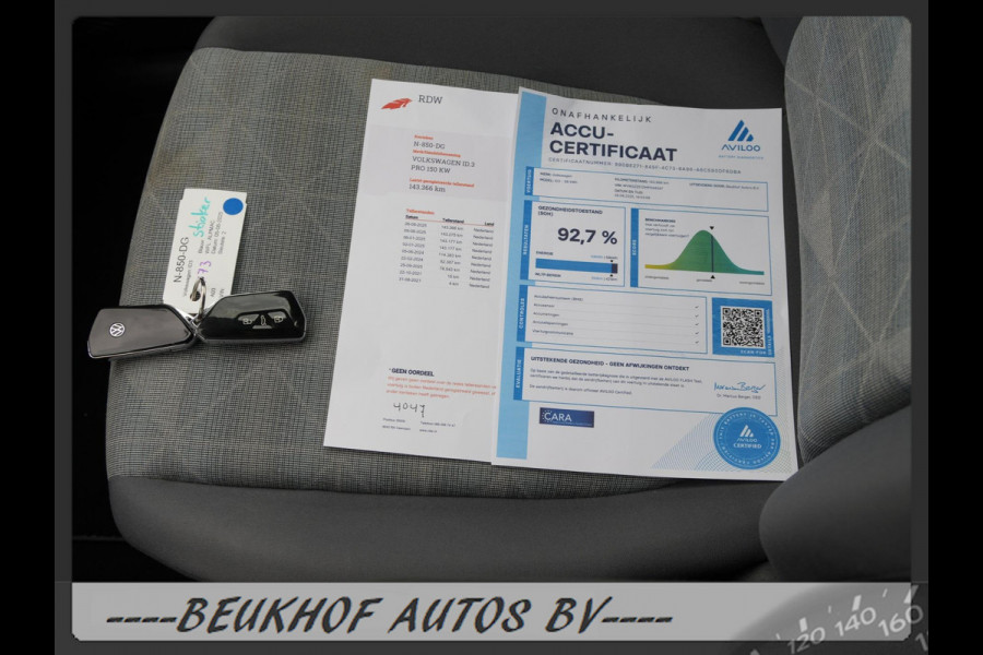 Volkswagen ID.3 Life 58 kWh Soh 93% Adaptive Cruise Carplay