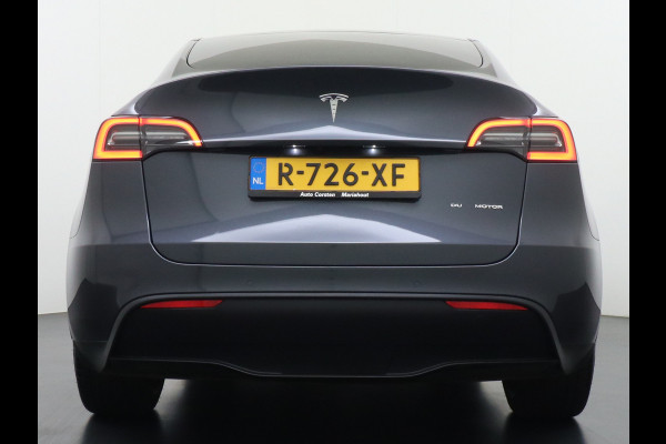 Tesla Model Y Long Range AWD 75kWh  Trekhaak Lmv 20" Wrmtepomp Leder Navi Ecc Premium Audio Stoel+Stuurverwarming Autopilot 3.0 Adaptieve Crui Memory Matrix Led Intel Atom® Processor Homelink 5 Achterbank verwarmd 4WD 1.600KG Trekgewicht