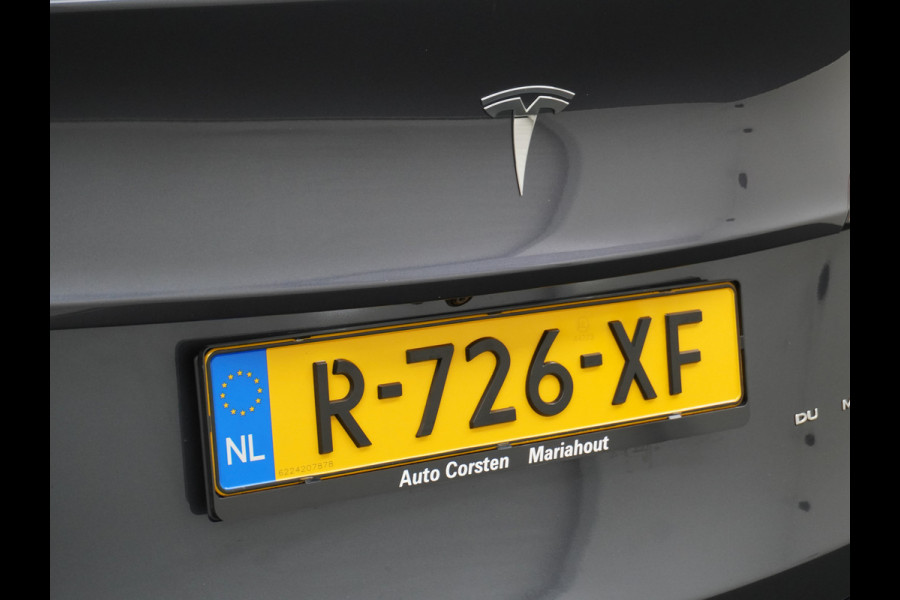 Tesla Model Y Long Range AWD 75kWh  Trekhaak Lmv 20" Wrmtepomp Leder Navi Ecc Premium Audio Stoel+Stuurverwarming Autopilot 3.0 Adaptieve Crui Memory Matrix Led Intel Atom® Processor Homelink 5 Achterbank verwarmd 4WD 1.600KG Trekgewicht