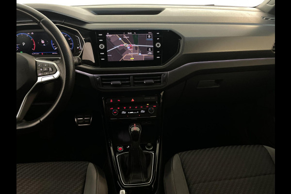 Volkswagen T-Cross 1.0 TSI R-Line 115PK AUTOMAAT AIRCO CLIMA NAVI CRUISE VIRT COCKPIT APPLE CARPLAY CAM R-LINE INT VELG NIEUWSTAAT