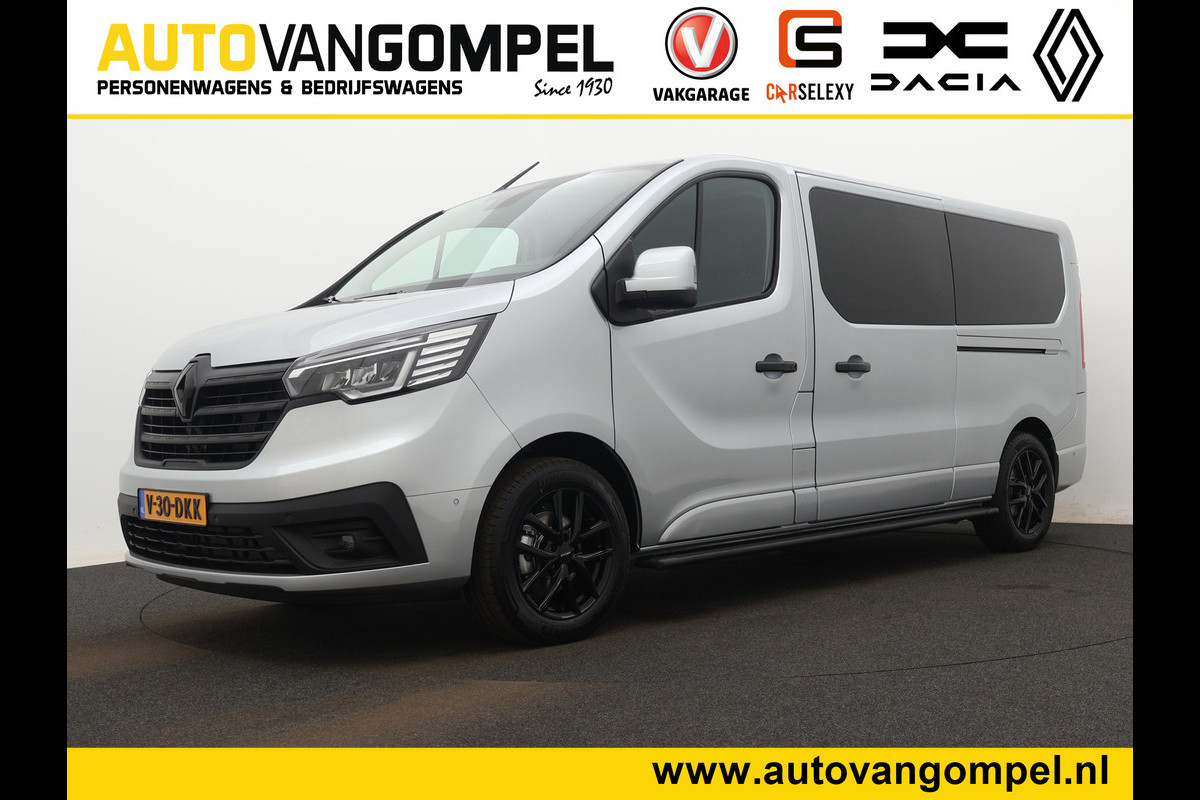 Renault Trafic 170PK L2H1 / 2 SCHUIFDEUREN / Luxe / DC DUBBEL CABINE BLACK EDITION / FULL OPTION / NAVIGATIE / CAMERA / PARKEERSENSOREN /KEYLESS