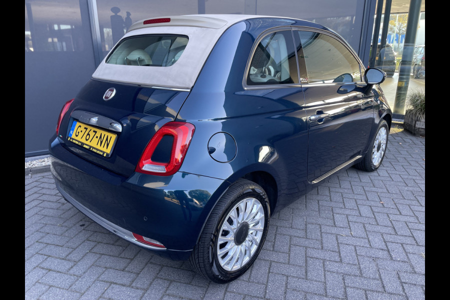 Fiat 500C 0.9 TwinAir Turbo Lounge Cruise control - Airco - Navigatie full map - Bluetooth - Radio - Start/stop systeem