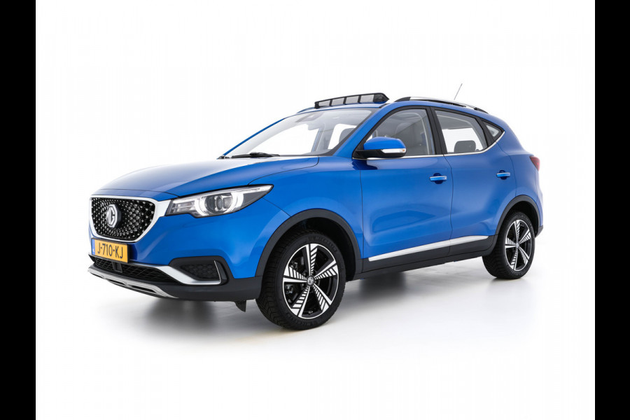 MG ZS EV Luxury 45 kWh {SOH-96 %} (INCL-BTW) Aut. *PANO | LUXURY-LEATHER | CCS-FASTLOADER | KEYLESS | NAVI-FULLMAP | ADAPTIVE-CRUISE | CAMERA | HEATED-SPORTSEATS | CARPLAY | BLINDSPOT | DAB | LANE-ASSIST | PRIVACY-GLASS | 17"