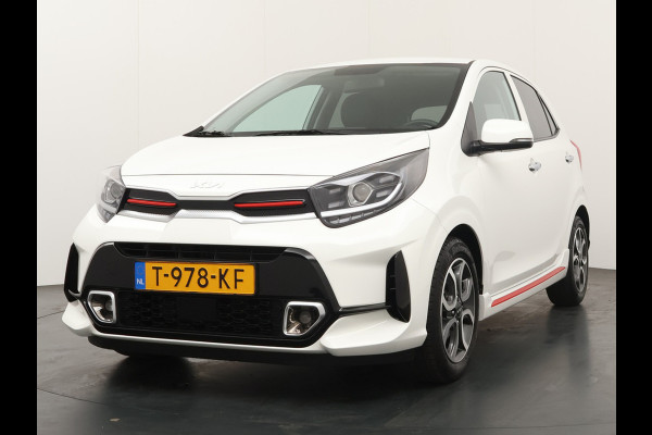 Kia Picanto 1.0 DPi GT-Line Apple Carplay/Auto Android - Cruise control - Climate Control - Navigatie - Achteruitrijcamera - Fabrieksgarantie tot 07-2030