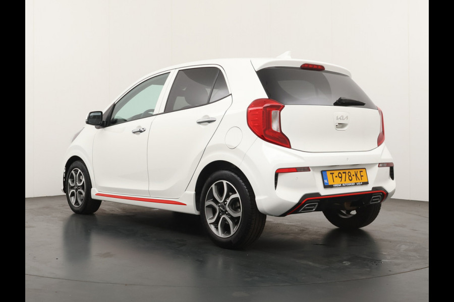 Kia Picanto 1.0 DPi GT-Line Apple Carplay/Auto Android - Cruise control - Climate Control - Navigatie - Achteruitrijcamera - Fabrieksgarantie tot 07-2030