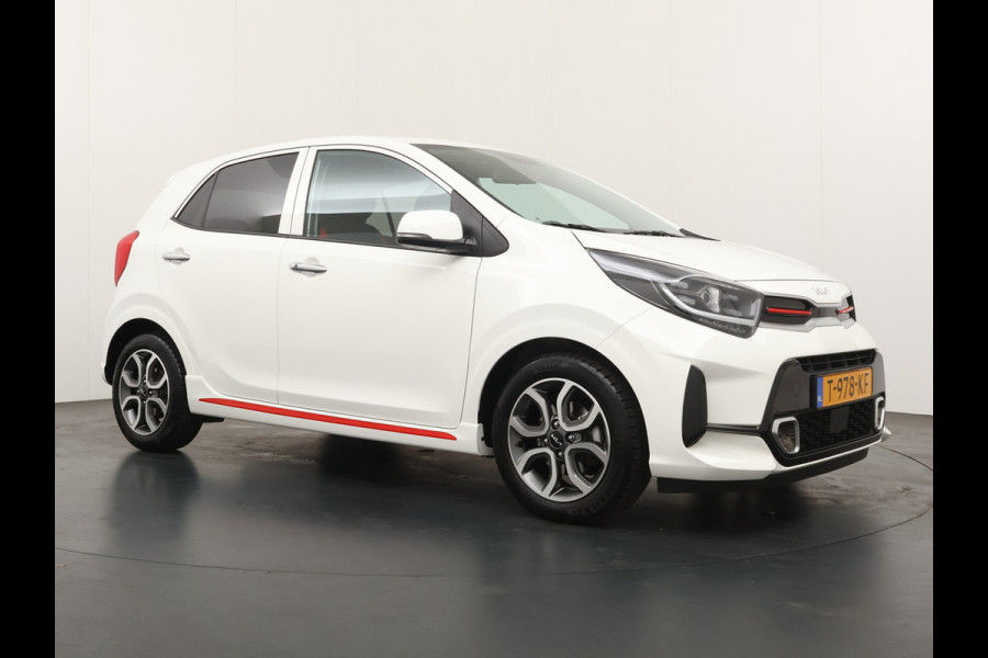 Kia Picanto 1.0 DPi GT-Line Apple Carplay/Auto Android - Cruise control - Climate Control - Navigatie - Achteruitrijcamera - Fabrieksgarantie tot 07-2030