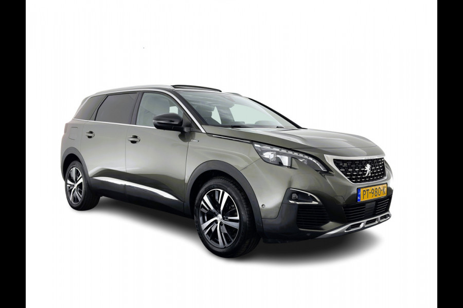 Peugeot 5008 1.6 e-THP GT-Line [ 7-Pers. ] Aut. *PANO | LEATHER-FABRIC | FULL-LED | DIGI-COCKPIT | LANE-ASSIST | BLINDS-SPOT | SPORT-SEATS | CAMERA | NAVI-FULLMAP | SHIFT-PADDLES | PRIVACY-GLASS | TOWBAR | 18''ALU*