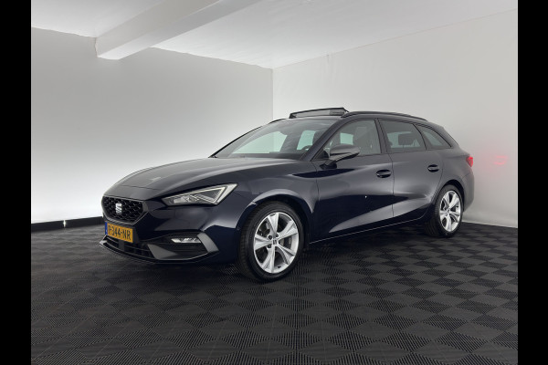 Seat Leon Sportstourer 2.0 TDI FR Business Intense (INCL-BTW) Aut.  *PANO | FULL-LED | ADAPTIVE-CRUISE | DIGI-COCKPIT | NAVI-FULLMAP | LEATHER-MICROFIBRE | CARPLAY | KEYLESS | SHIFT-PADDLES | SPORT-SEATS | AMBIENT-LIGHT | CAMERA | 17''ALU | T