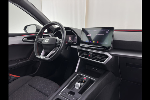 Seat Leon Sportstourer 2.0 TDI FR Business Intense (INCL-BTW) Aut.  *PANO | FULL-LED | ADAPTIVE-CRUISE | DIGI-COCKPIT | NAVI-FULLMAP | LEATHER-MICROFIBRE | CARPLAY | KEYLESS | SHIFT-PADDLES | SPORT-SEATS | AMBIENT-LIGHT | CAMERA | 17''ALU | T