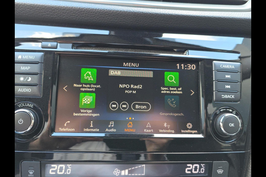 Nissan QASHQAI 1.3 DIG-T N-Connecta | automaat | 160PK | panoramadak | navigatie | trekhaak | Stoelverwarming |