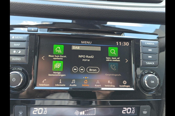 Nissan QASHQAI 1.3 DIG-T N-Connecta | automaat | 160PK | panoramadak | navigatie | trekhaak | Stoelverwarming |