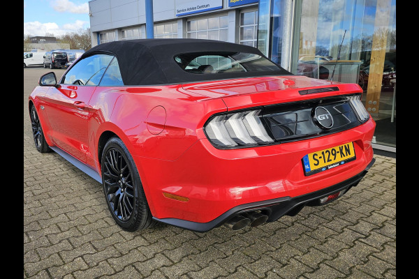 Ford Mustang Convertible 5.0 V8 GT | Dealeronderhouden | B&O Audio | Stoelverwarming + Koeling | Navigatie | Adaptive Cruise Control |