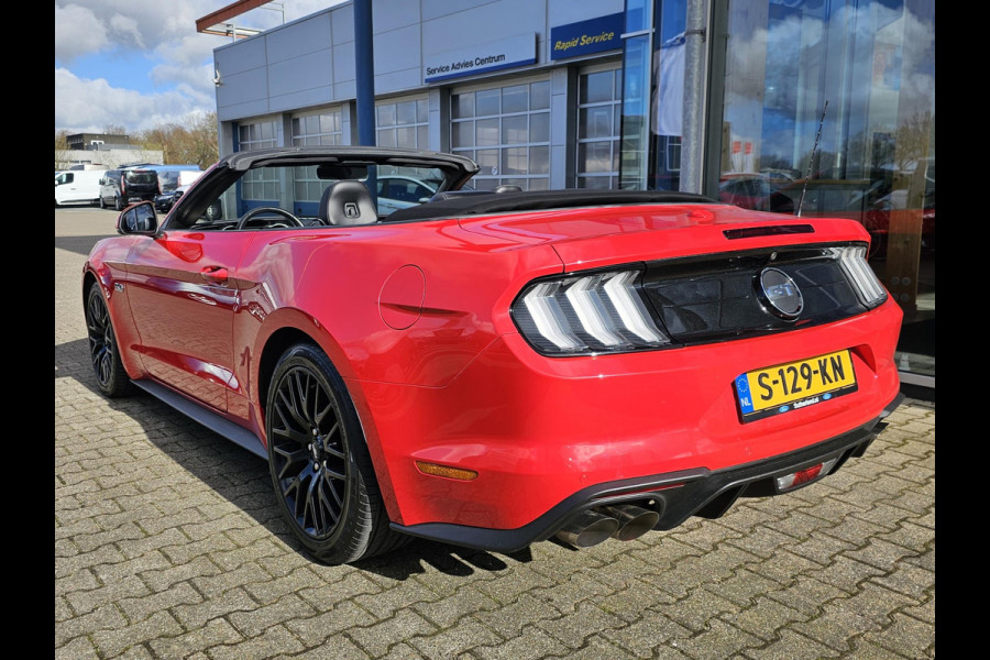 Ford Mustang Convertible 5.0 V8 GT | Dealeronderhouden | B&O Audio | Stoelverwarming + Koeling | Navigatie | Adaptive Cruise Control |