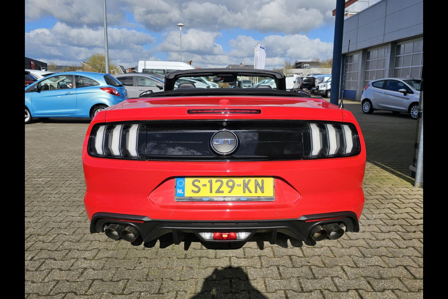 Ford Mustang Convertible 5.0 V8 GT | Dealeronderhouden | B&O Audio | Stoelverwarming + Koeling | Navigatie | Adaptive Cruise Control |