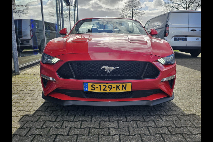 Ford Mustang Convertible 5.0 V8 GT | Dealeronderhouden | B&O Audio | Stoelverwarming + Koeling | Navigatie | Adaptive Cruise Control |