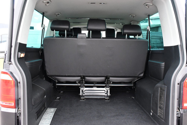 Volkswagen Transporter Caravelle 2.0 TDI L2H1 Highline Adaptieve Cruise, Camera, 2 x Schuifdeur, 204pk, 8 personen, NAVI, Clima, Stoelverwarming, Uniek!