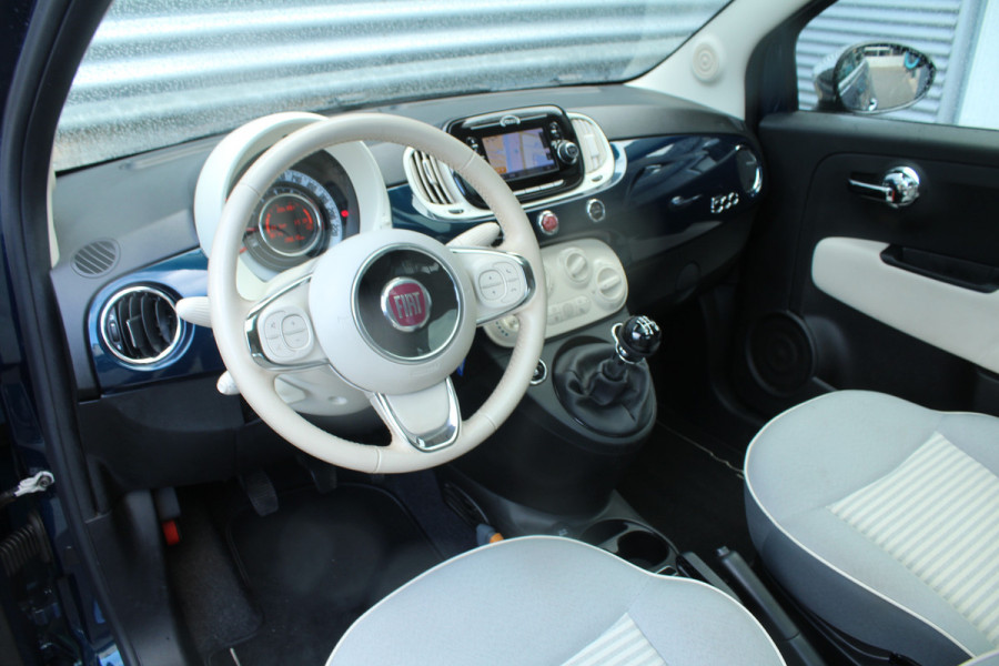 Fiat 500 0.9 TwinAir 81pk Turbo Collezione NL-Auto NAP Airco Cruise Navi 16"LMV