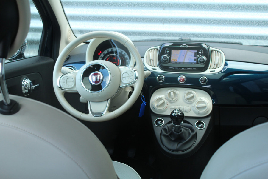 Fiat 500 0.9 TwinAir 81pk Turbo Collezione NL-Auto NAP Airco Cruise Navi 16"LMV