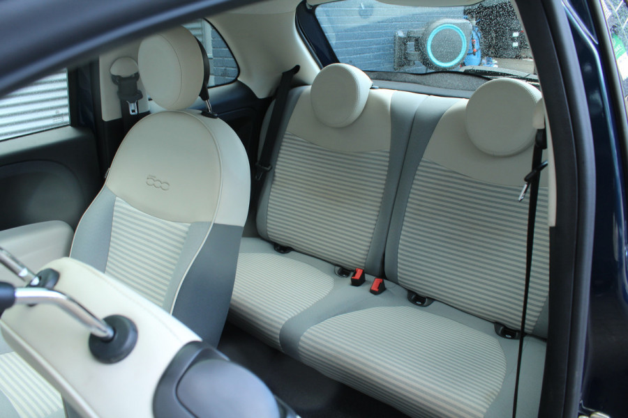 Fiat 500 0.9 TwinAir 81pk Turbo Collezione NL-Auto NAP Airco Cruise Navi 16"LMV