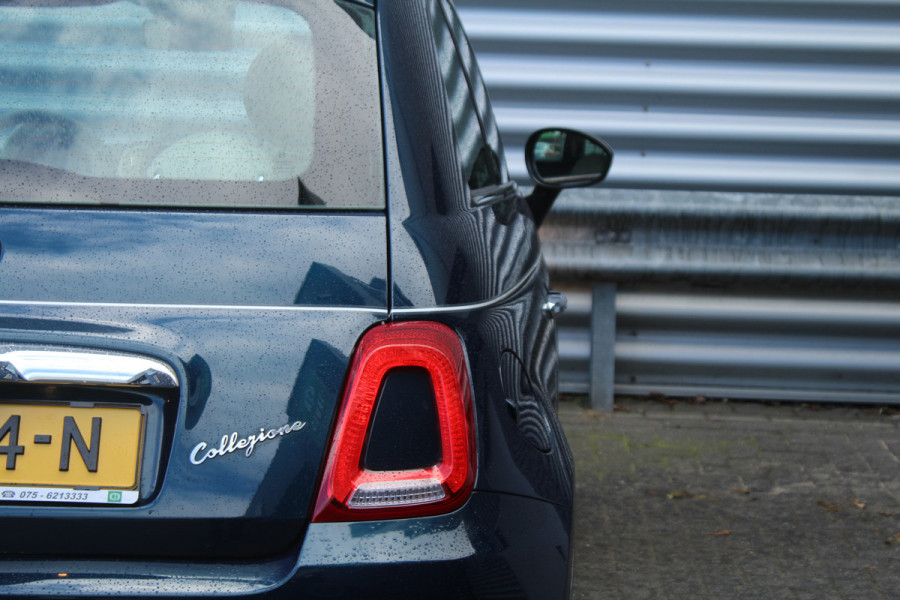 Fiat 500 0.9 TwinAir 81pk Turbo Collezione NL-Auto NAP Airco Cruise Navi 16"LMV