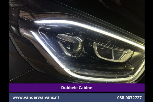 Ford Transit Custom 2.0 TDCI 170pk Automaat L2H1 Dubbele cabine Limited Euro6 Airco | 2x Zijdeur | Navigatie | Xenon Camera, Cruiscontrol, 5-zits, LED, LM Velgen, Trekhaak, Sidebars, Stoelverwarming, Verwarmde voorruit, Parkeersensoren