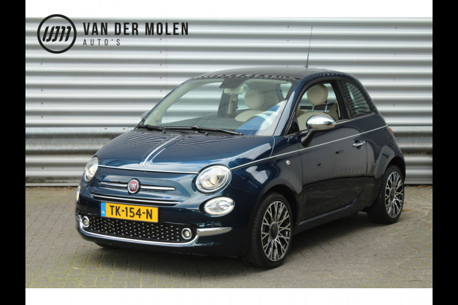 Fiat 500 0.9 TwinAir 81pk Turbo Collezione NL-Auto NAP Airco Cruise Navi 16"LMV