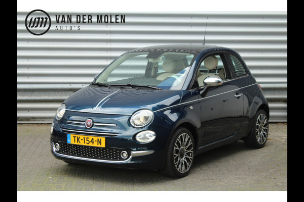 Fiat 500 0.9 TwinAir 81pk Turbo Collezione NL-Auto NAP Airco Cruise Navi 16"LMV