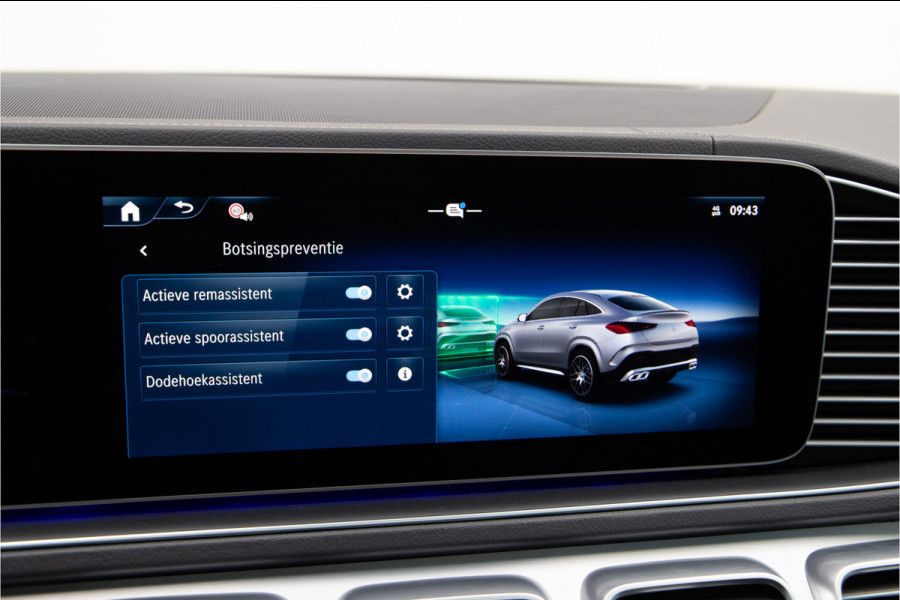 Mercedes-Benz GLE Coupé AMG 53 Hybrid 4MATIC+ Premium Plus, Massage, Nightpack, Head-Up, Distronic, Airmatic 585pk