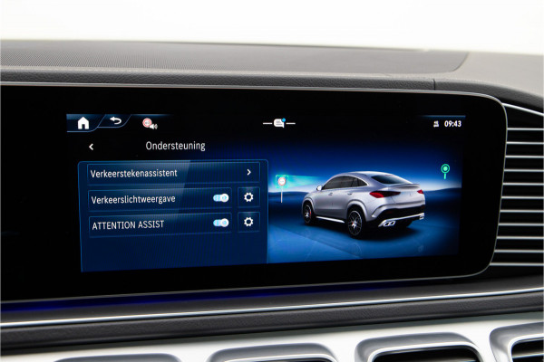 Mercedes-Benz GLE Coupé AMG 53 Hybrid 4MATIC+ Premium Plus, Massage, Nightpack, Head-Up, Distronic, Airmatic 585pk