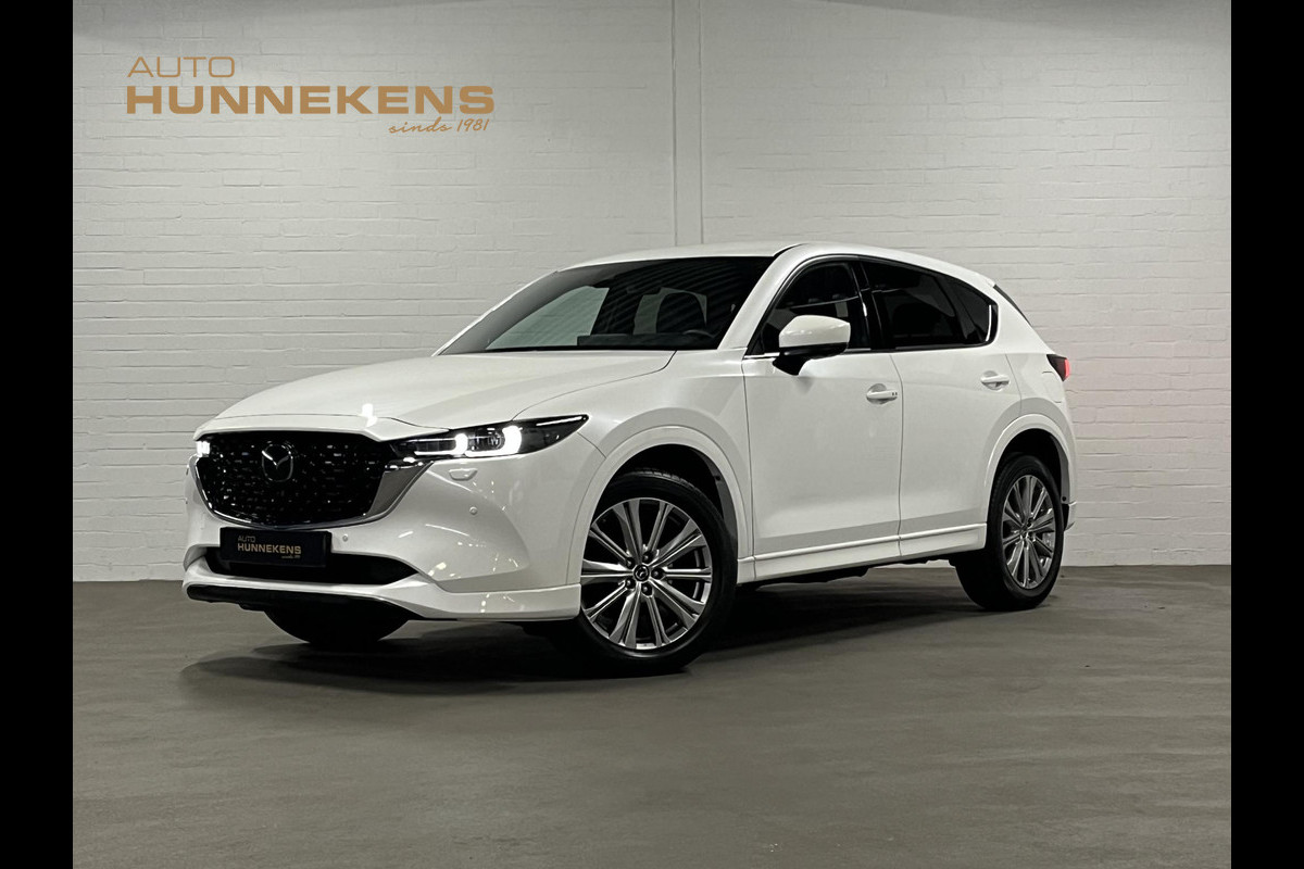 Mazda CX-5 2.5 AWD e-SkyActiv-G Takumi | Adapt. Cruise control | Head-up | Bose | Stoelkoeling | 360 graden Camera | Leder |